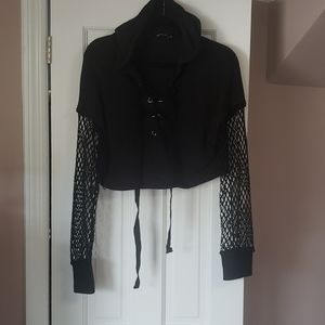 Fashion Nova Black Crop Top